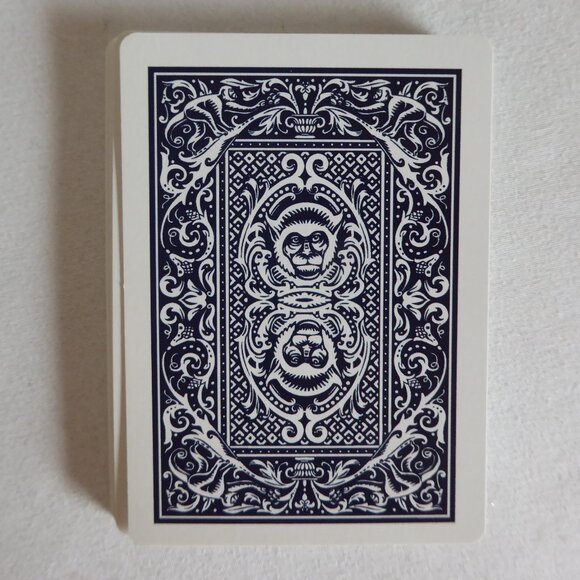 NEW SIMIAN APE MONKEY WHIMSICAL PORTRAIT ILLUSTRATED PLAYING CARDS - Picture 9 of 9